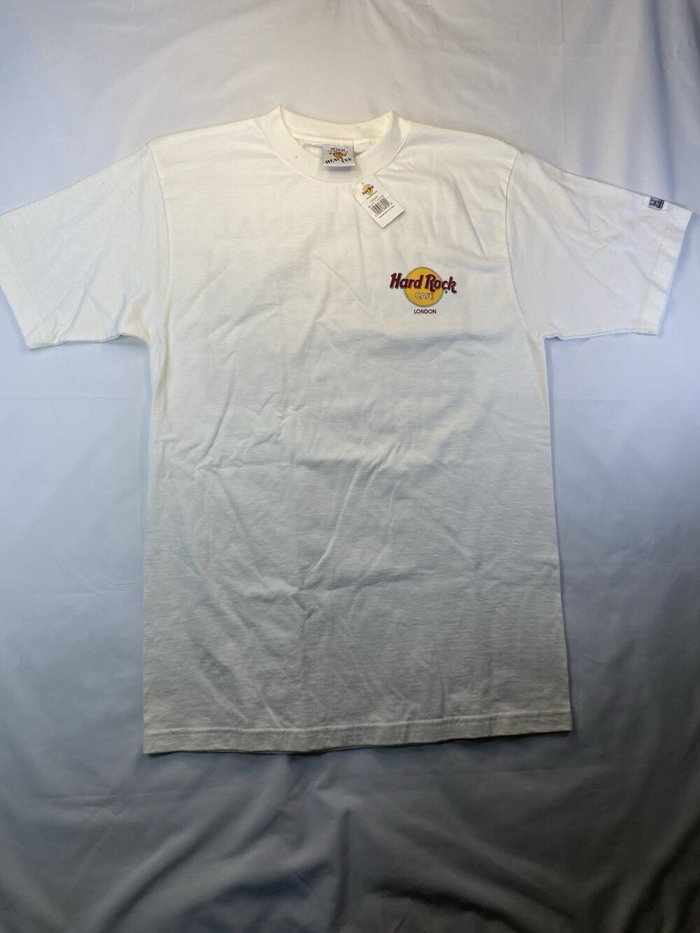 Hard Rock Cafe London White Graphic T-Shirt "The Original" Est. 1971 M Vtg